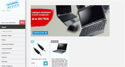 Desktop Screenshot of notebookoutlet.ro